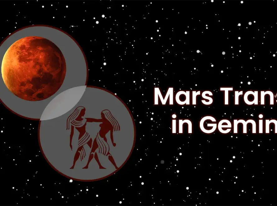 Mars Transit in Gemini