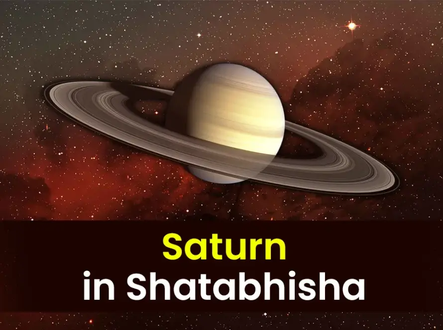 Saturn in Shatabhisha