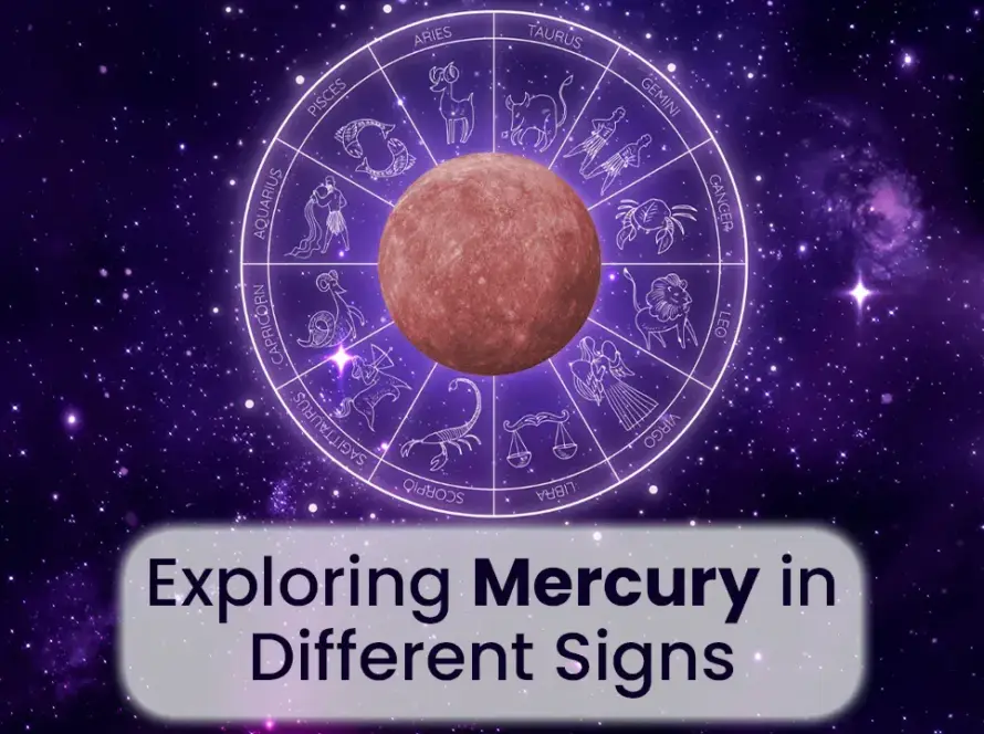 Exploring Mercury in different Signs