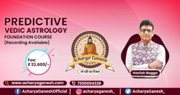 Predictive Vedic Astrology Course