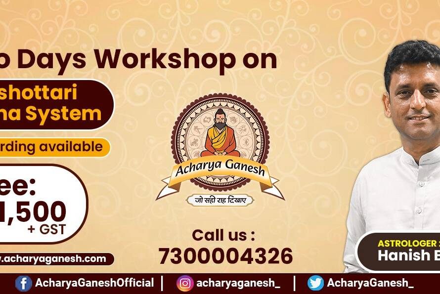 Two days Workshop on Vimshottari Dasha